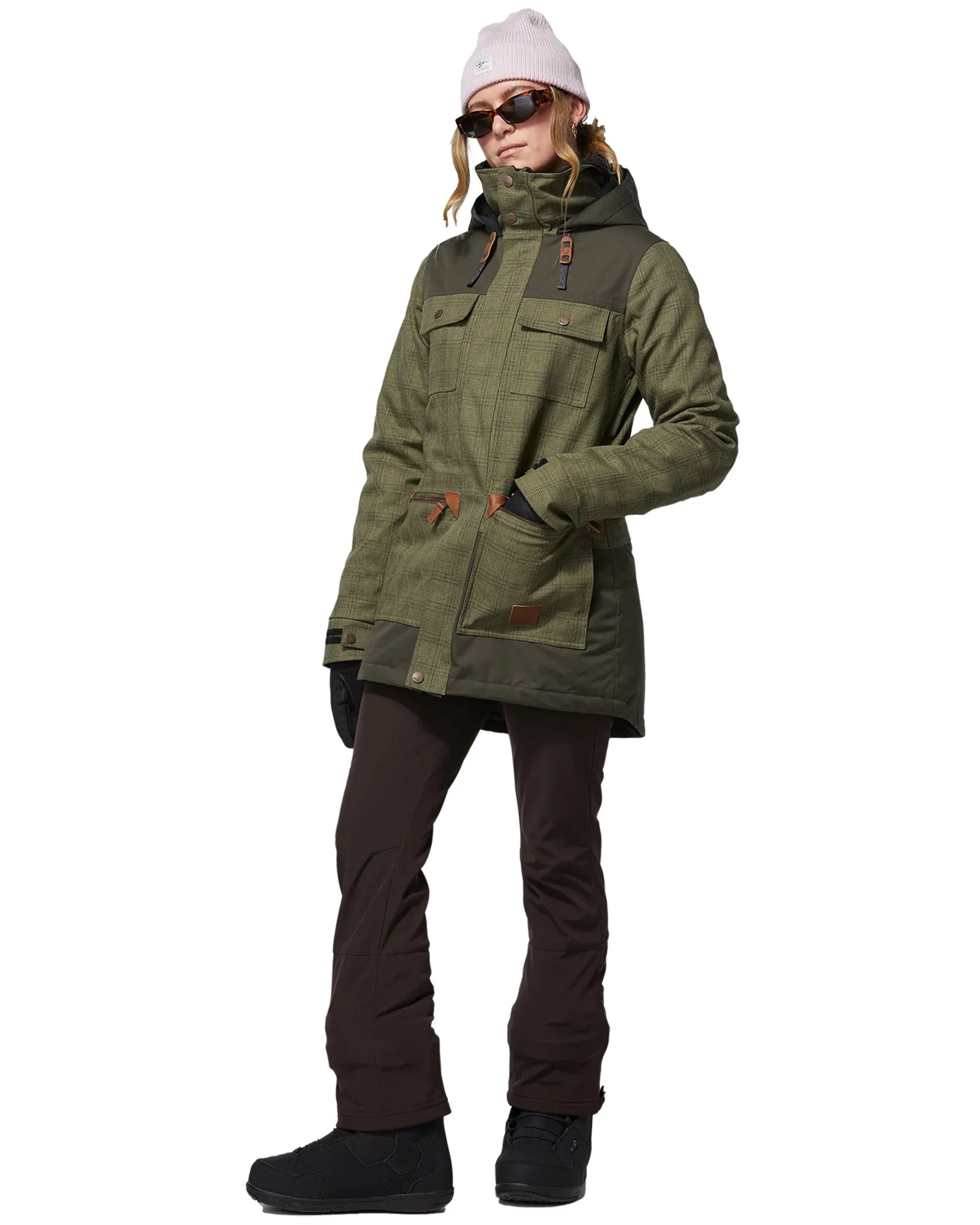 SOFTSHELL HIGH RISE PANT-JAVA