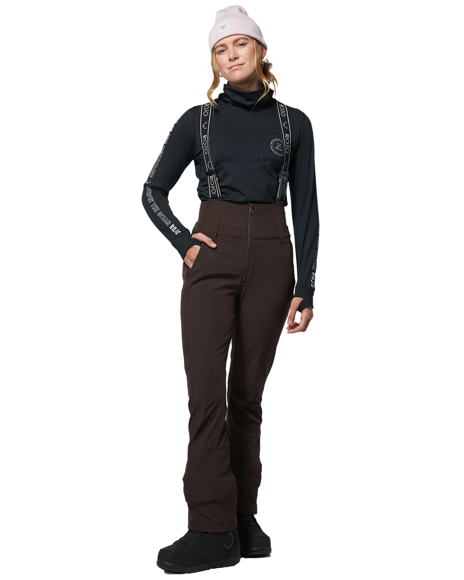 SOFTSHELL HIGH RISE PANT-JAVA