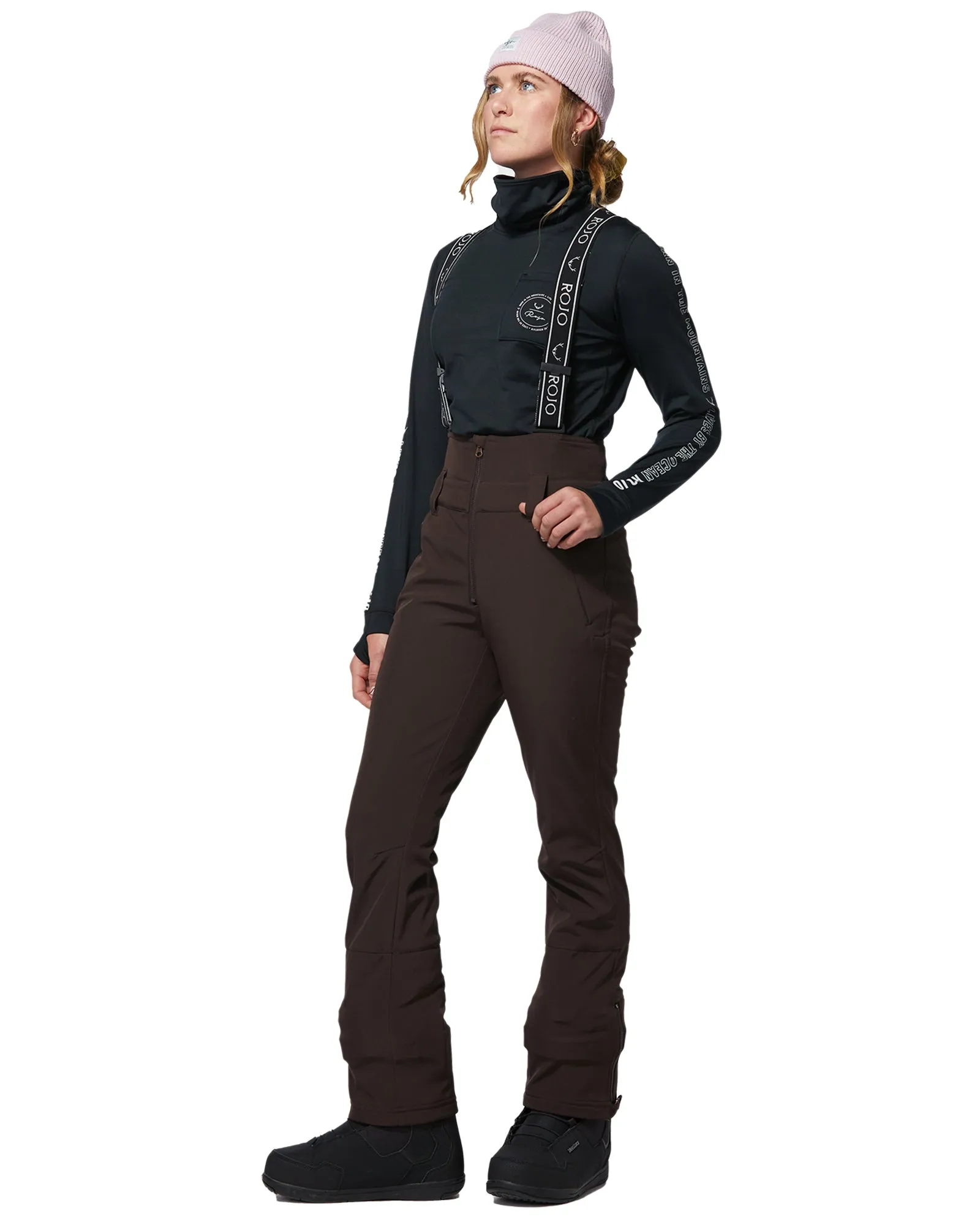 SOFTSHELL HIGH RISE PANT-JAVA