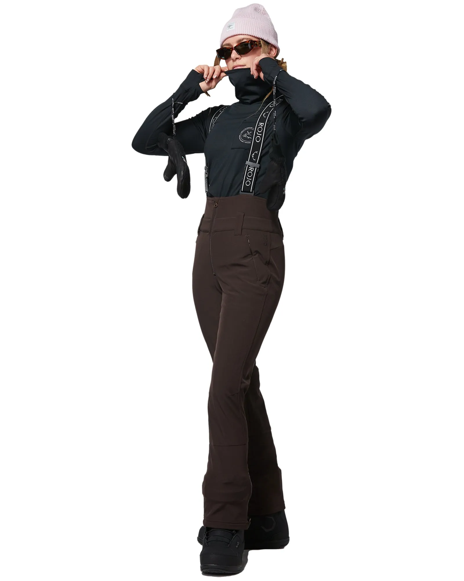 SOFTSHELL HIGH RISE PANT-JAVA