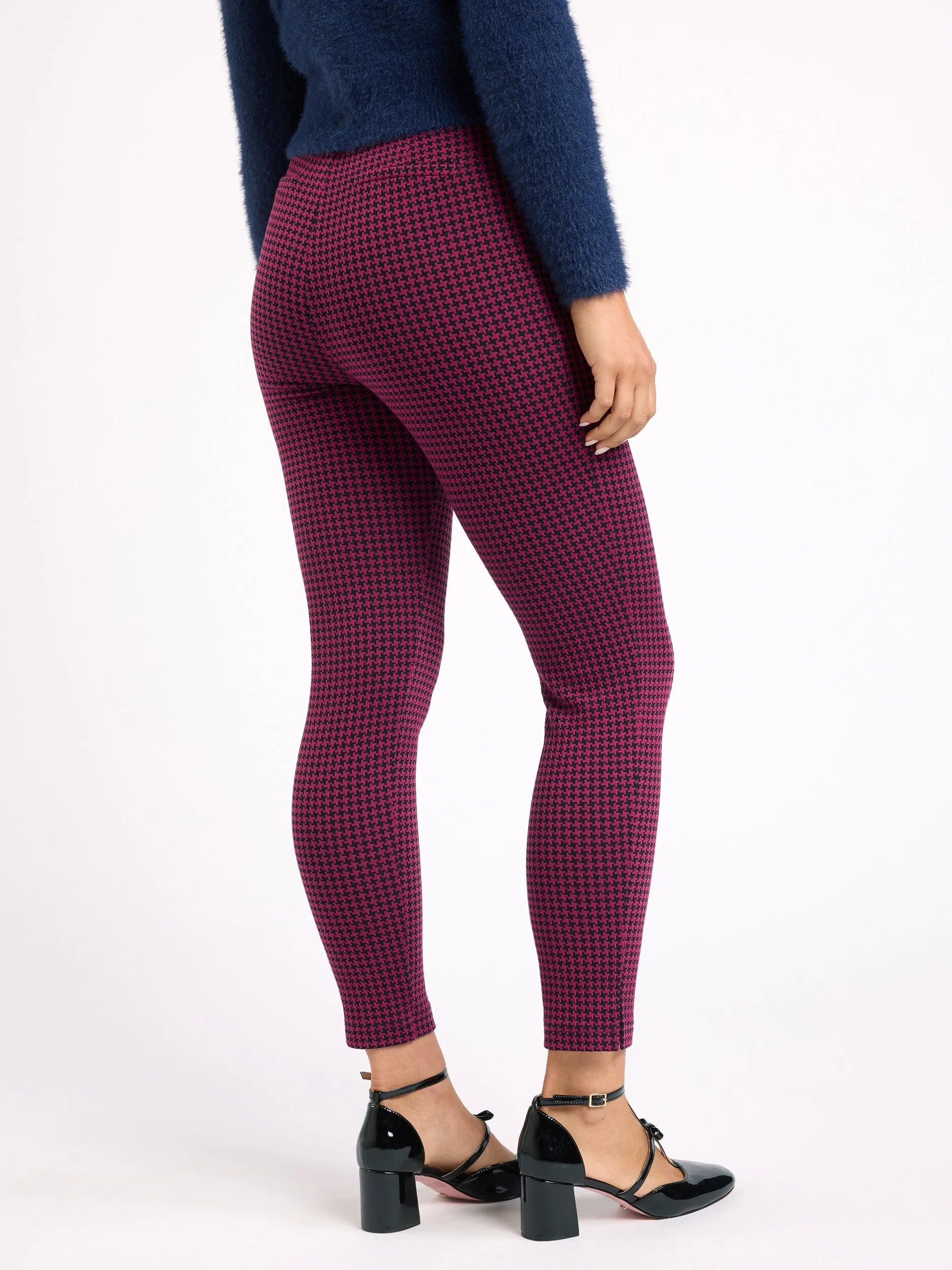 Soho Check Ponte Pants
