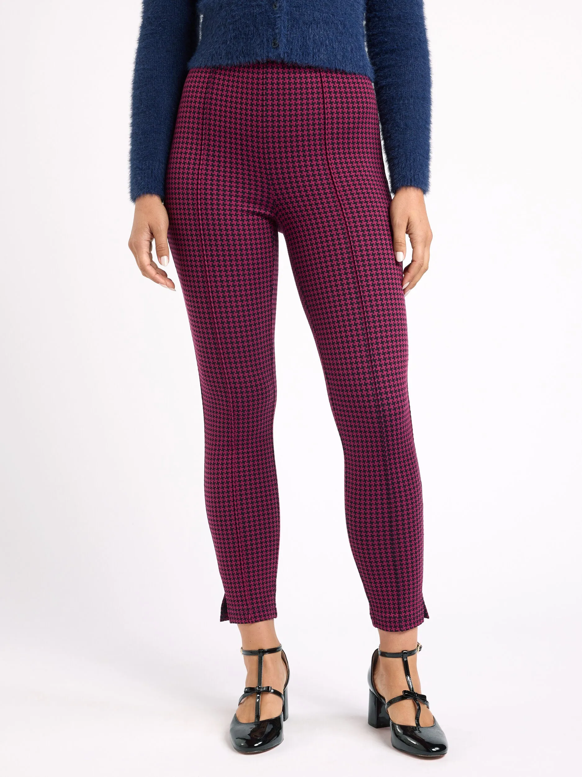 Soho Check Ponte Pants