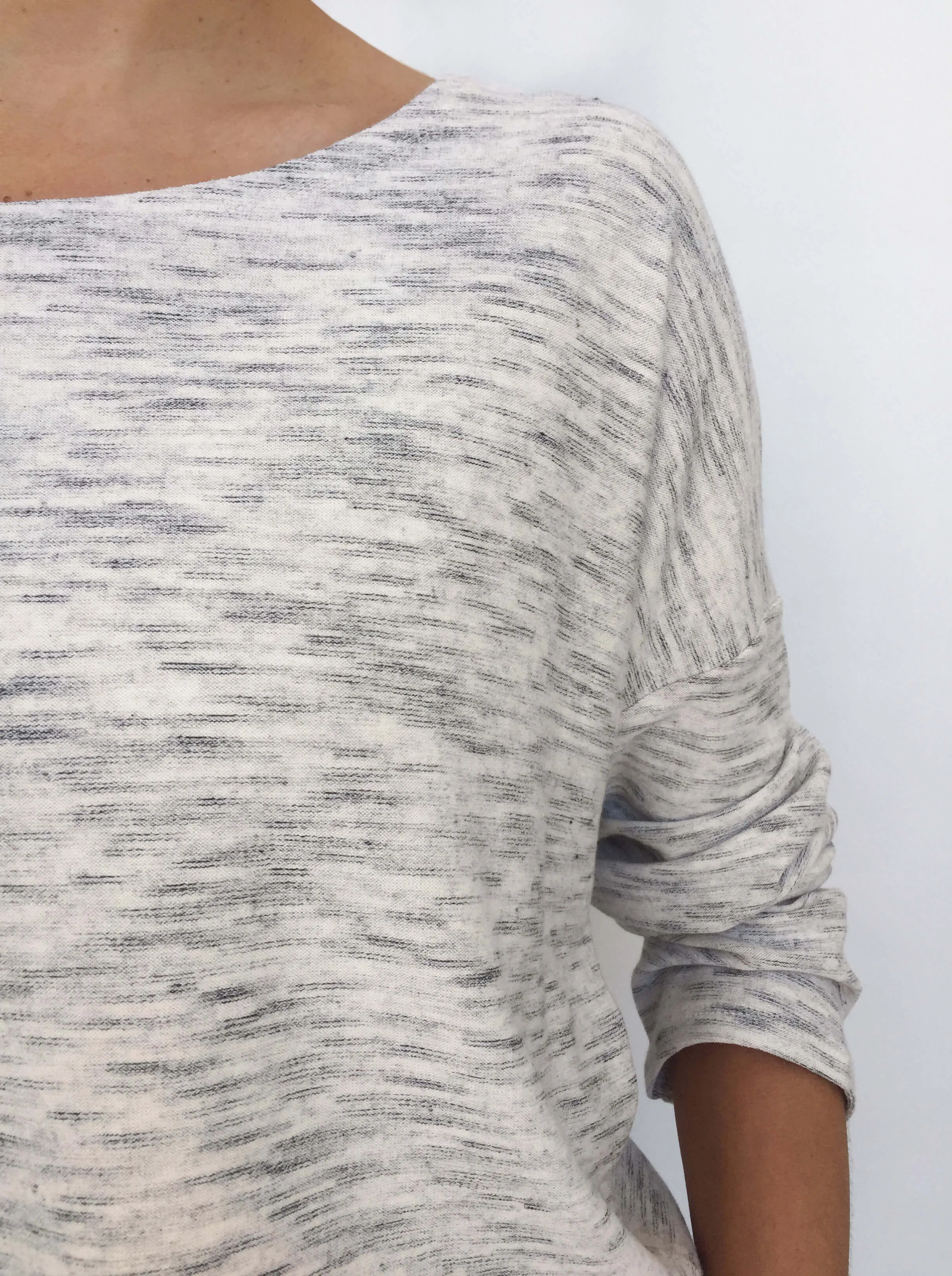 Speckled Stretch Top
