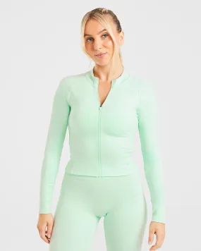 Staple Zip Jacket - Mint Green