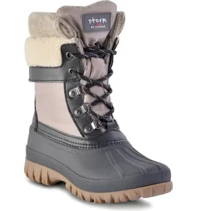 Black and Mushroom Storm Cougar Creek Boot - Optimize the title to include color and style.