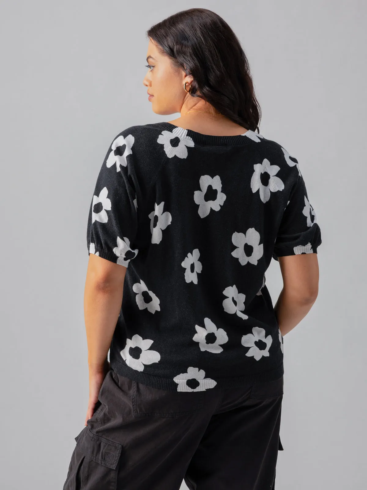 Sunny Days Sweater Flower Pop Inclusive Collection