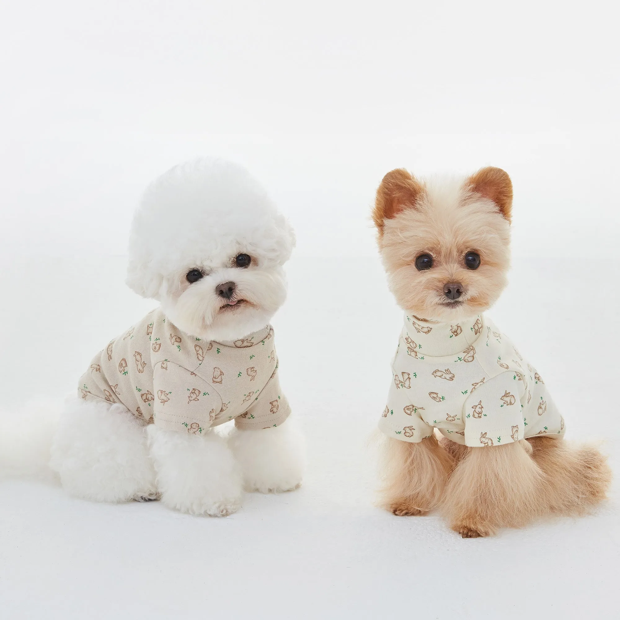 The Bunny Hop Turtleneck - Beige