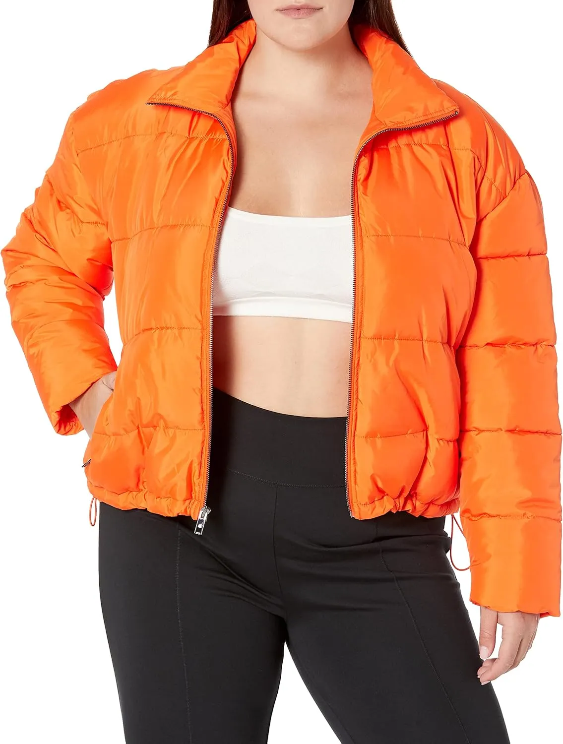 The Drop Women's Ari Cropped Puffer Jacket