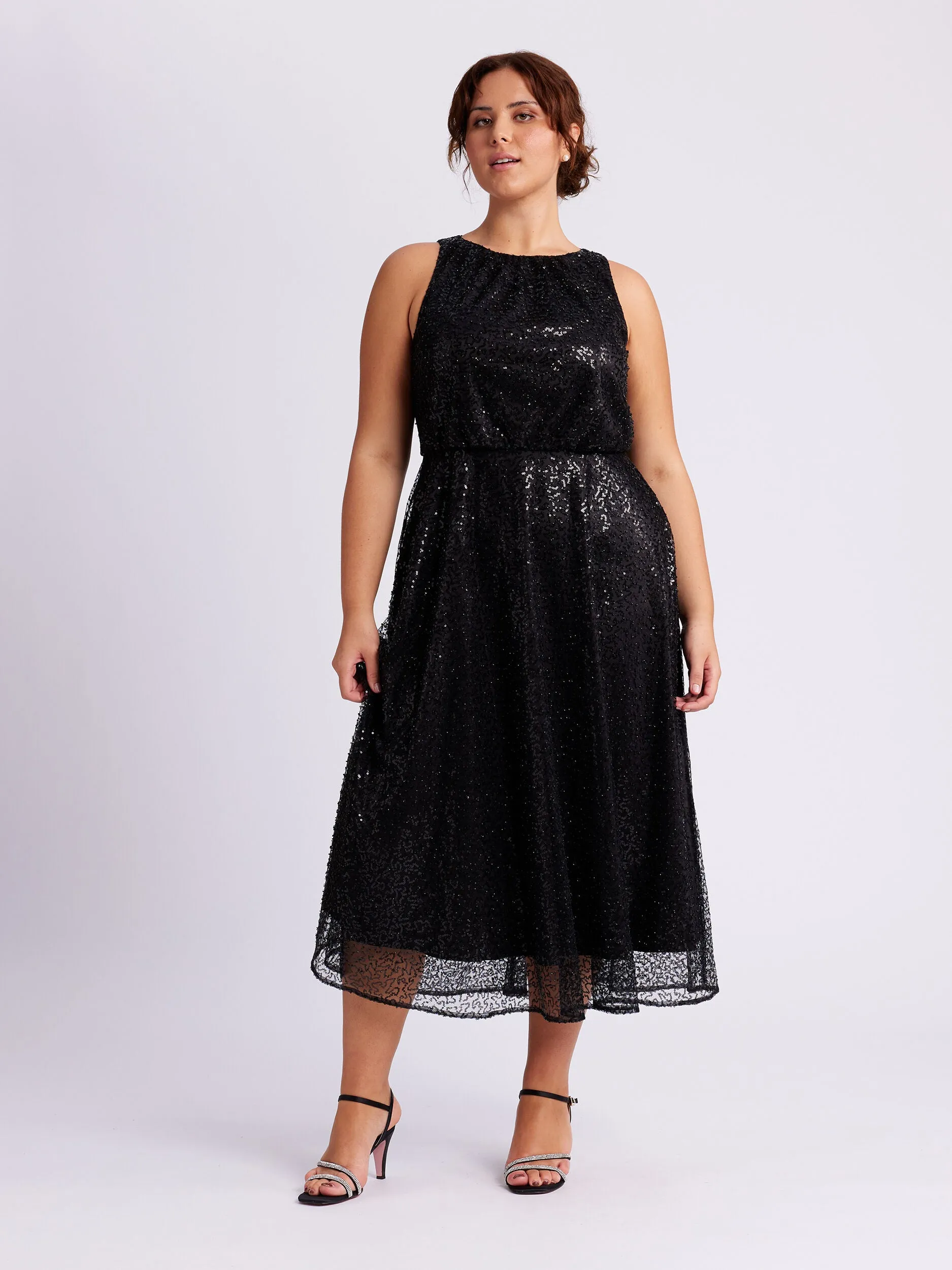 Venetian Midi Dress