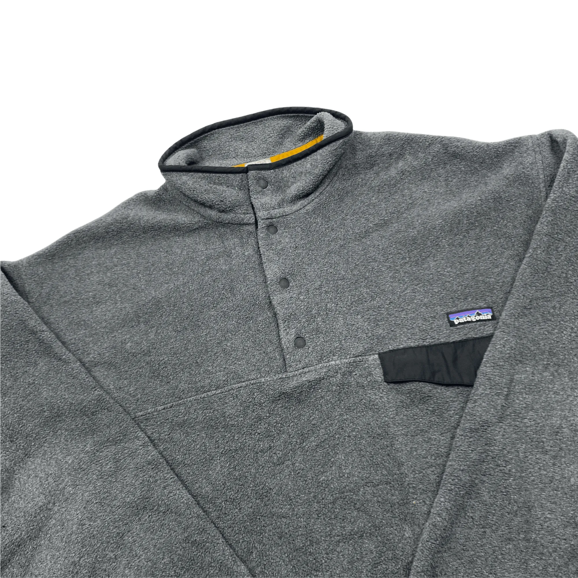 Vintage 90s Grey Patagonia Synchilla Fleece - Extra Large