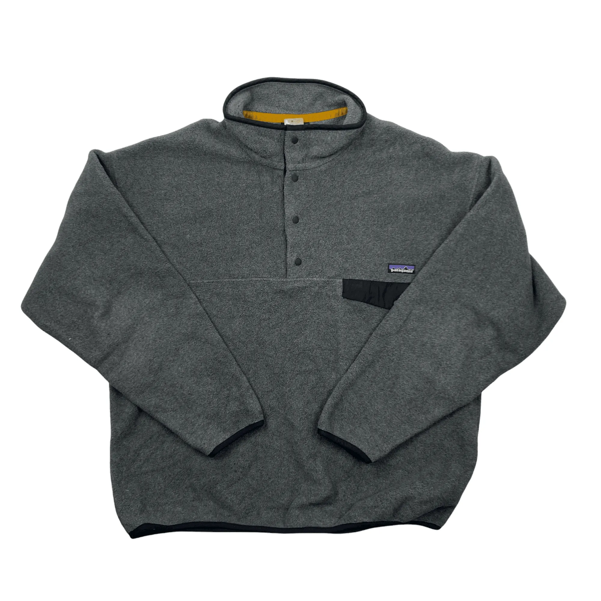 Vintage 90s Grey Patagonia Synchilla Fleece - Extra Large