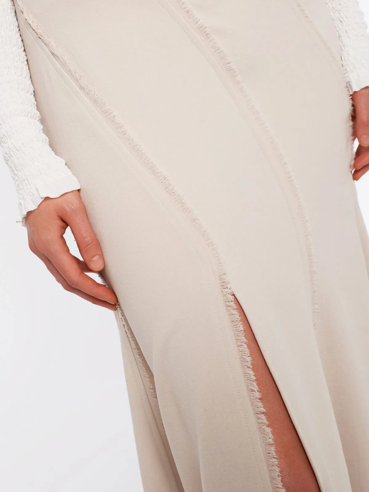 VOYAGE midi skirt
