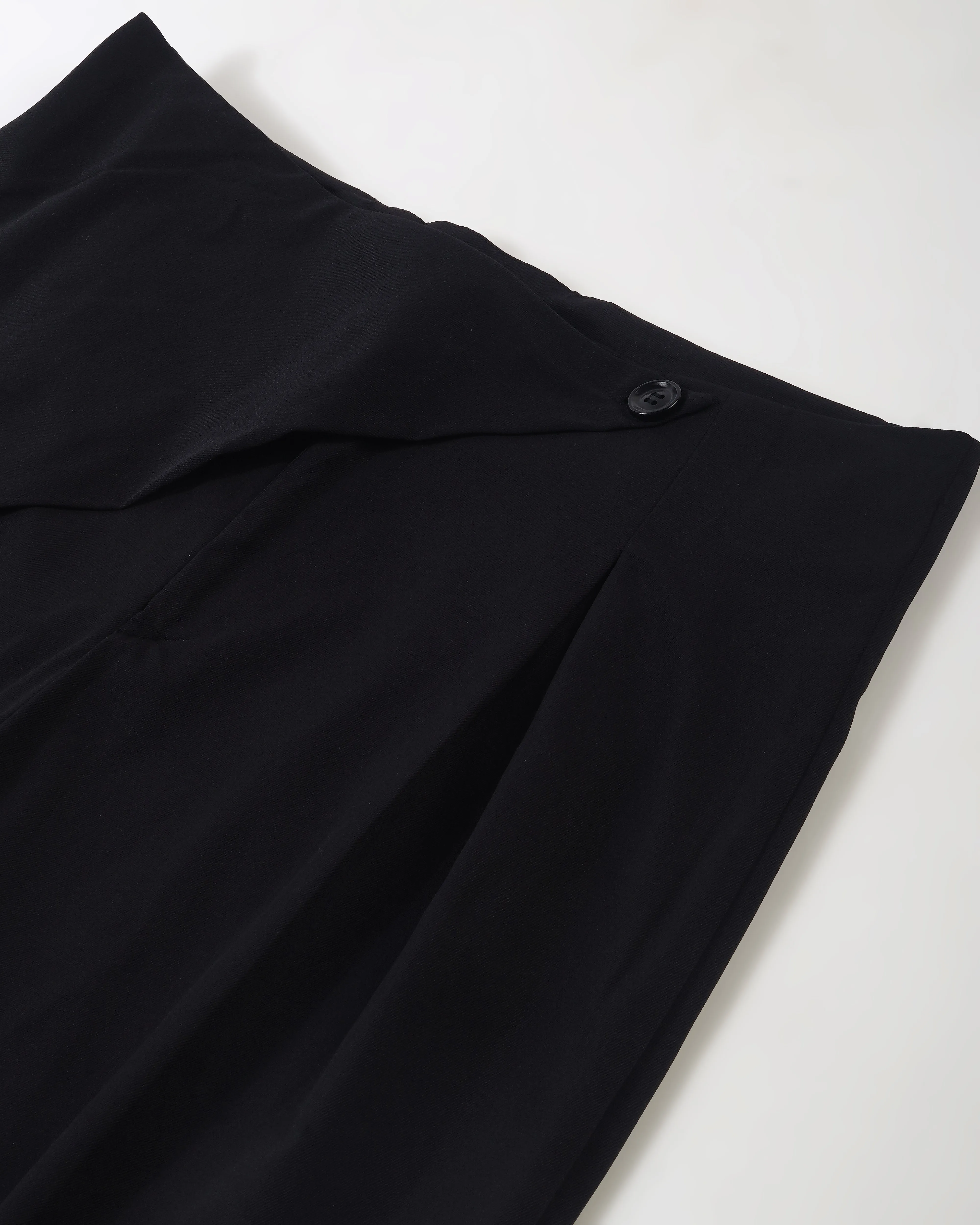 WIDE LEG TROUSERS WITH WRAP AROUND