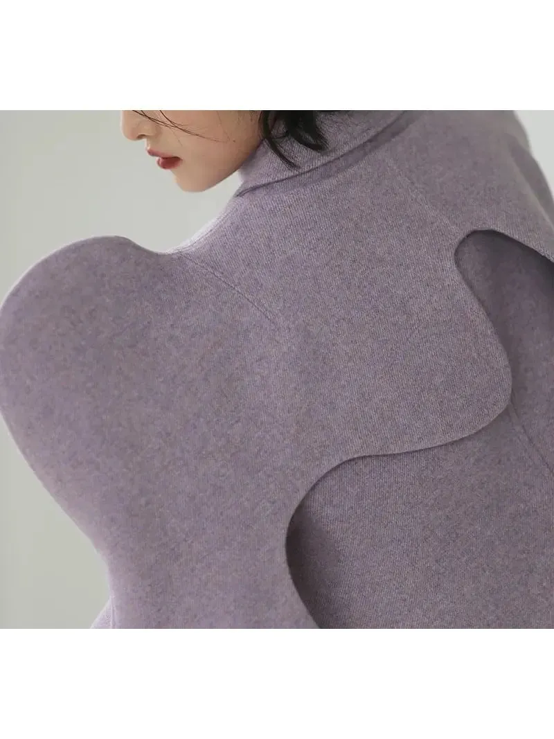 Women’s Curvy Shoulder-Detail Cropped Jacket, Lilac