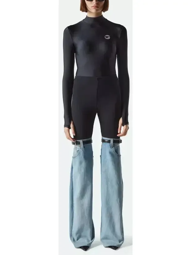 Women’s Denim Hybrid Flared Trousers