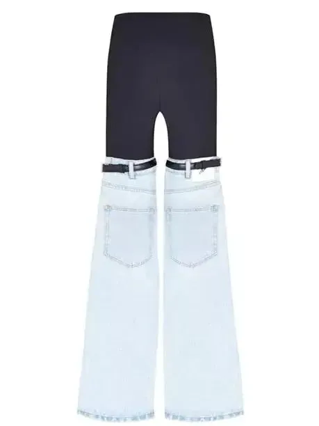 Women’s Denim Hybrid Flared Trousers