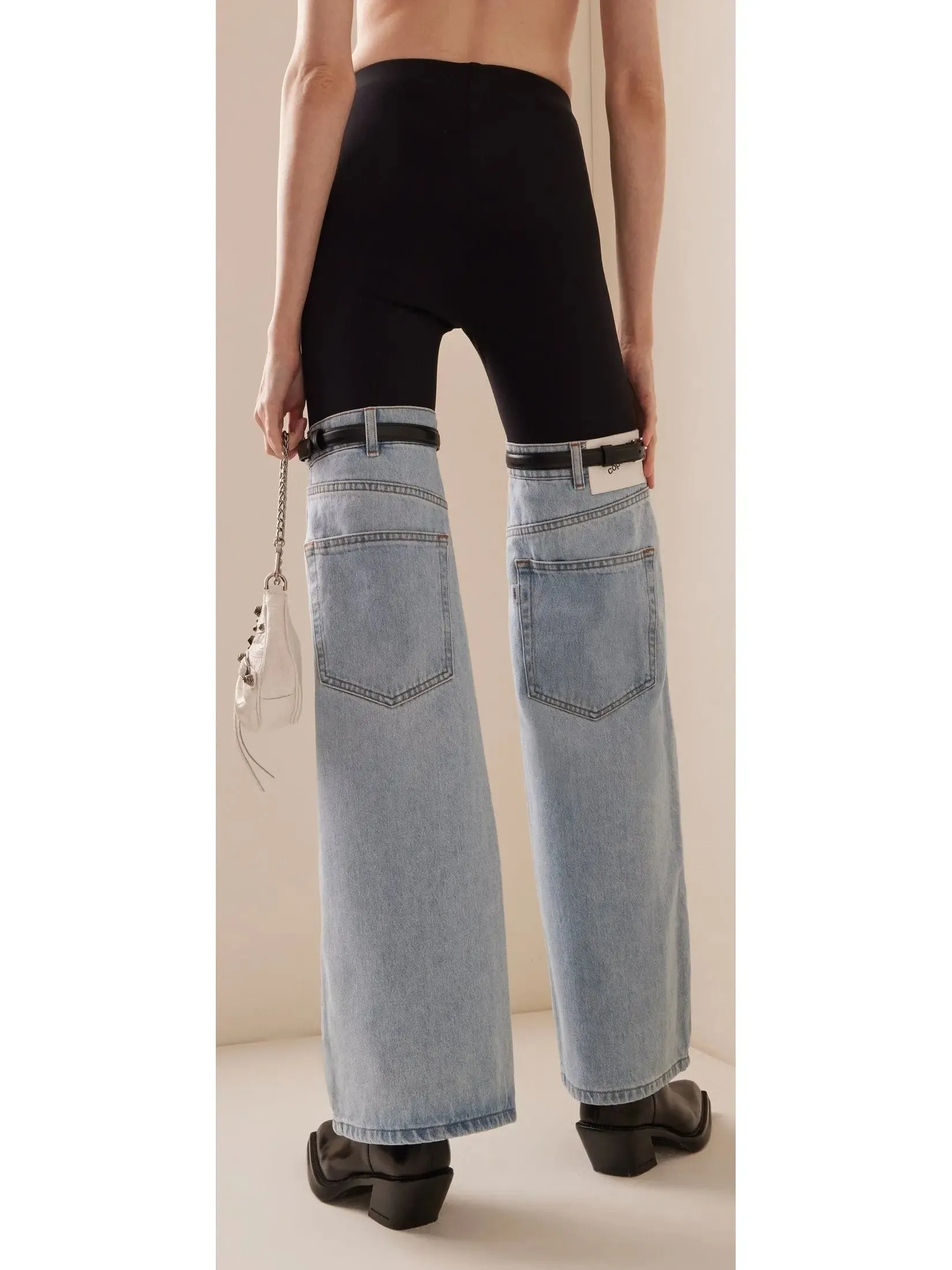 Women’s Denim Hybrid Flared Trousers
